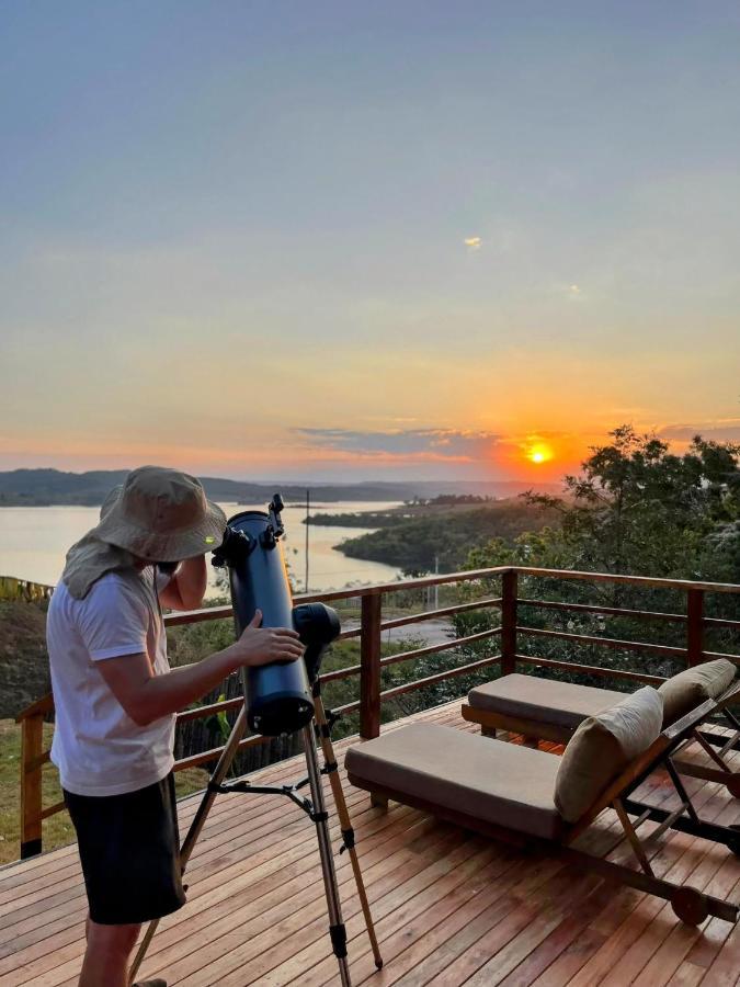 Chale Recanto - Ofuro, Banheira, Vista, Cachoeira E Lago Alexania Dış mekan fotoğraf